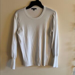 Adrianna Papell Cream Knit Top